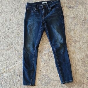 Loft Skinny Ankle Petite Women's Blue Jeans Size 0